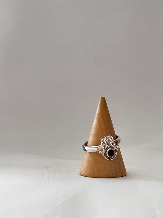 Anillo mini mano hamsa