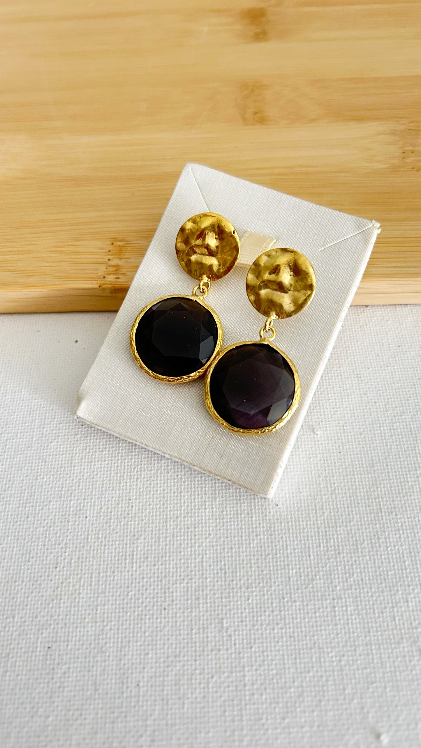 Aretes Dorados Botòn