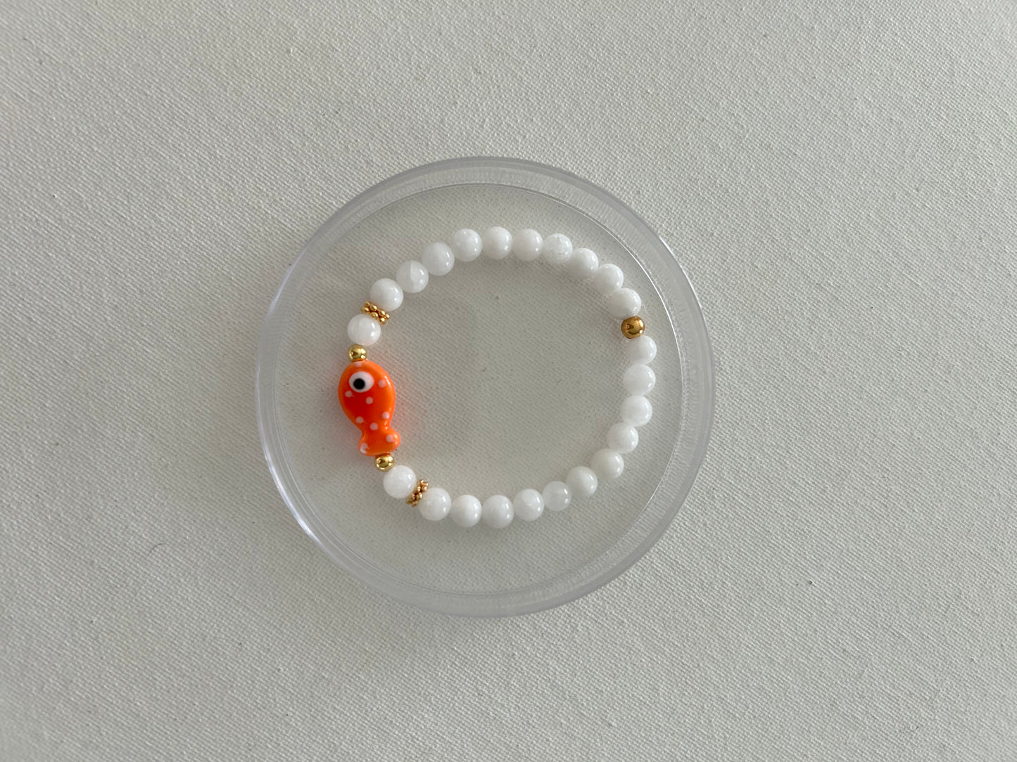Pulseras peces colores