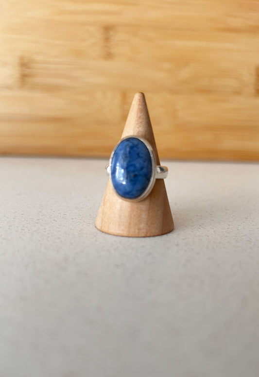 Anillo Oval Sodalita