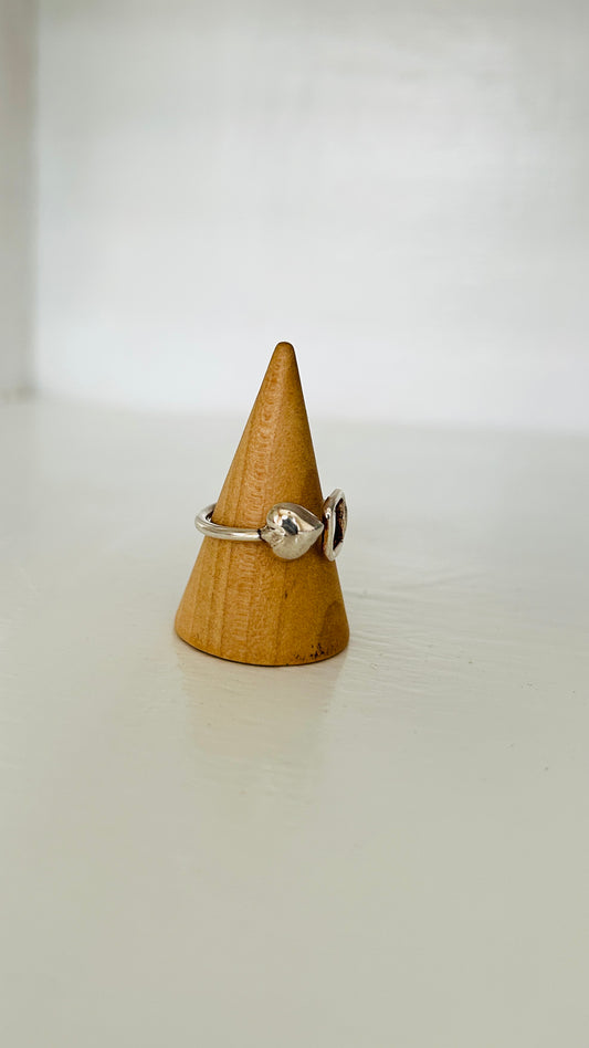 Anillo mini cuadradito