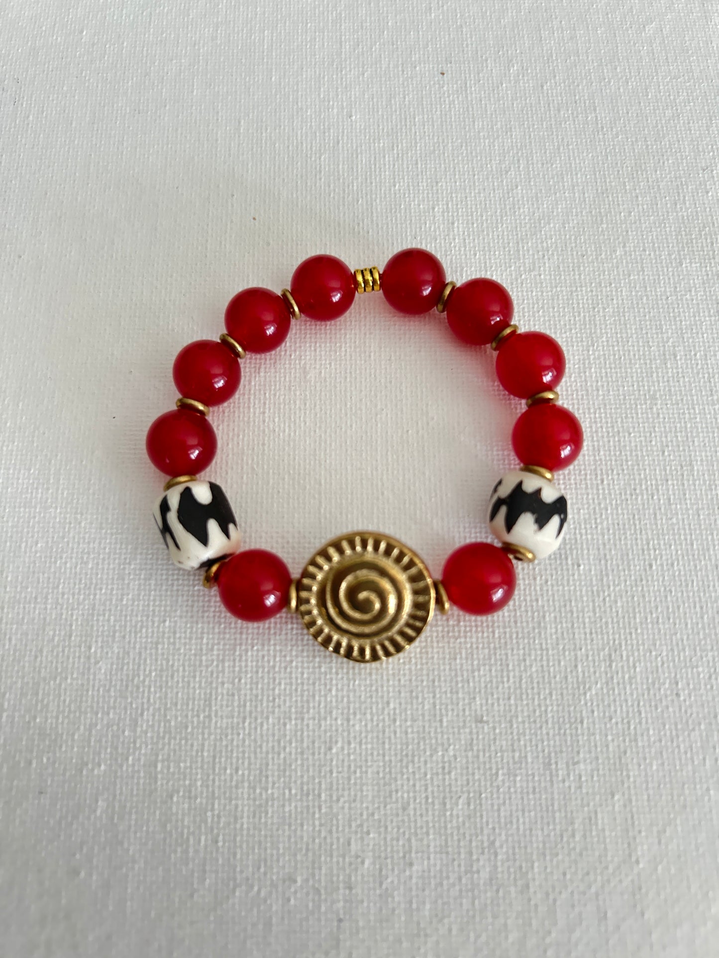 Pulsera àgatas rojas