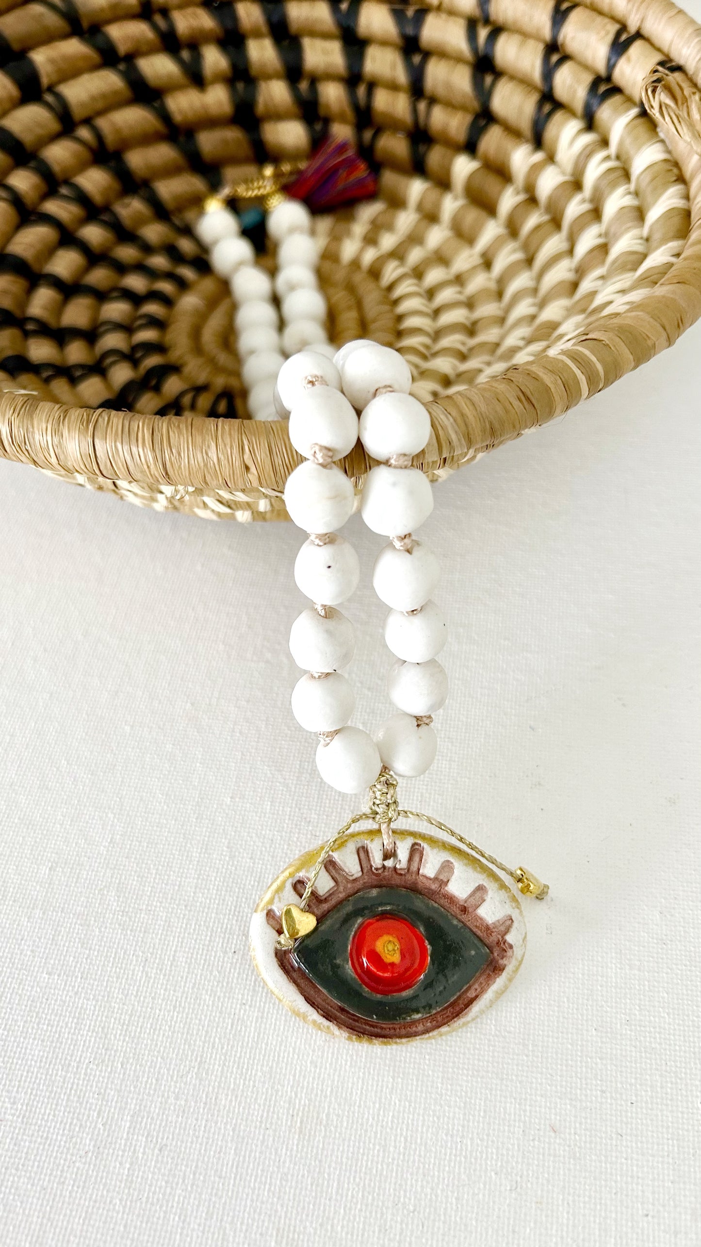Collar corto Evil Eye