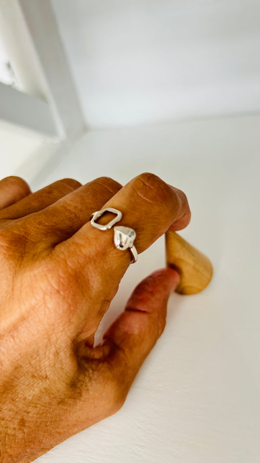 Anillo mini cuadradito