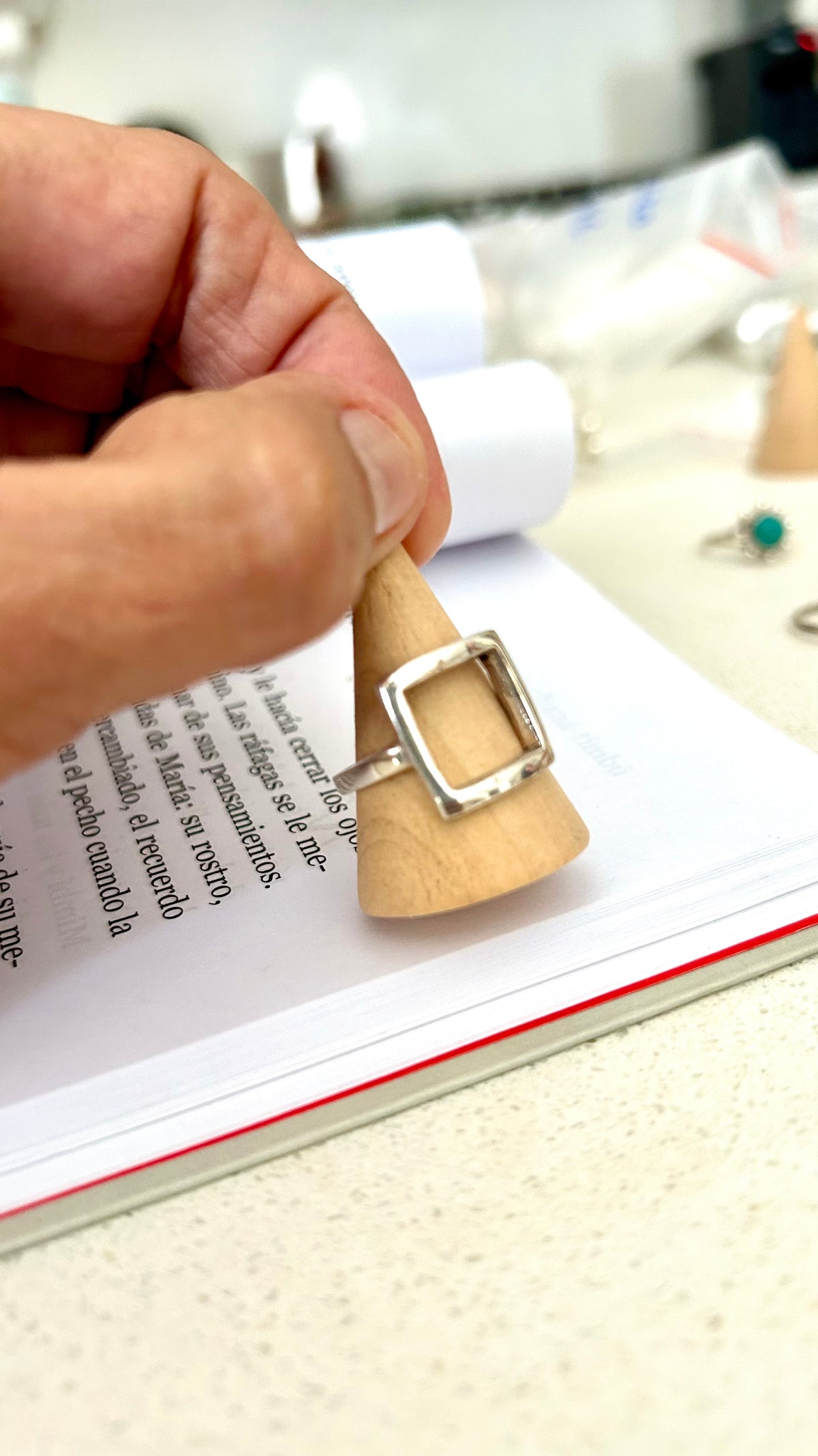 Anillo cuadrado